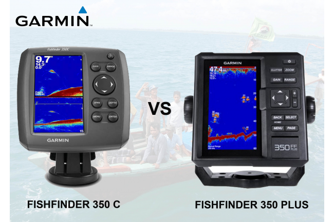 Fishfinder 350 C VS 350 plus mana yang lebih baik???