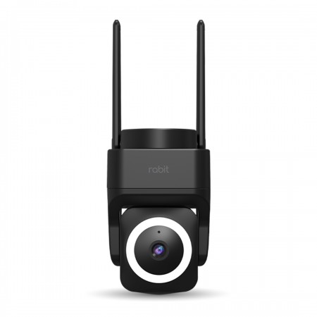 Rabit Smart IP Camera CCTV Outdoor PTZ Ringlight
