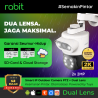 Rabit Smart IP Camera CCTV Outdoor PTZ Dual Lens