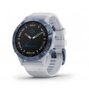 fēnix 6 Pro Solar Mineral Blue with Whitestone Band - 010-02410-41